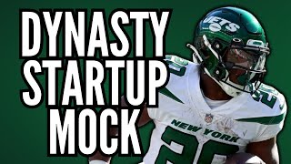 2024 Dynasty Startup Mock Draft  Superflex PPR [upl. by Burnaby]