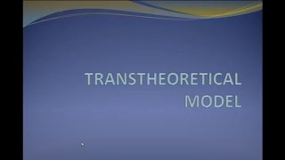 TRANSTHEORETICAL MODEL OF CHANGE Model dalam promosi kesehatan [upl. by Nnaeirelav250]