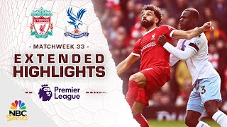 Liverpool v Crystal Palace  PREMIER LEAGUE HIGHLIGHTS  4142024  NBC Sports [upl. by Notwal319]