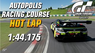 GT Sport Hot Lap  Manufacturer 2020 Ex Rd5 Gr3  Autopolis [upl. by Joao]