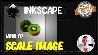 Inkscape How To Scale Image [upl. by Silra145]