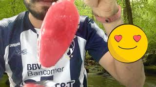 Asmr en español 🔫 Comiendo paleta de Hielo🍧  ASMR paleta  Participa en mi siguiente video 🔮 [upl. by Micheil]