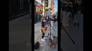 Fionn Whelan with a Stunning performance of Supermarket Flowers by Ed Sheeran  from Grafton Street [upl. by Enialedam329]