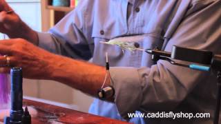 Tube Fly for Saltwater Salmon Bucktailing The BC Needlefish [upl. by Ekyt]