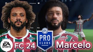 Marcelo EA FC 24Pro Clubs Face CreationFifa 24Clubes ProLookalike [upl. by Aiciled]