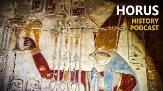 All About HORUS Egyptian GodPharaoh Explained  History Podcast [upl. by Hsara]