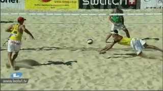 Beach Volleyball rules  Overhand set on first touch [upl. by Malanie]