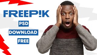 How To Download Freepik Premium PSD Files For Free In 2024 [upl. by Ecniv272]