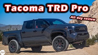 2024 Toyota Tacoma TRD Pro – Road Trip Review  DM Test Drive [upl. by Oizirbaf548]