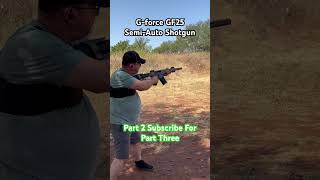 Part 2 Breaking in the Gforce Arms GF25 Semiauto Shotgun 1400fps Shells shorts shotgun gforce [upl. by Anwahsar455]