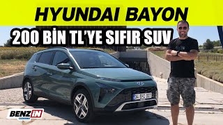 Hyundai Bayon  200 bin TL ye sıfır km yerli SUV [upl. by Yro163]