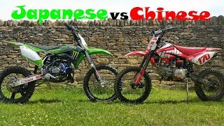 170 WPB vs kawi KX85 [upl. by Asirap285]