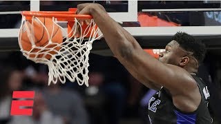 Zion Williamson scores careerhigh 30 as Duke routs Wake Forest  College Basketball Highlights [upl. by Aleen729]