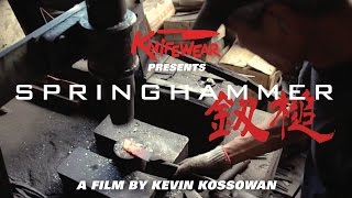 Springhammer  A Documentary about Japanese Blacksmiths amp Knife Making [upl. by Hammer]