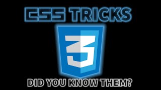 6 CSS Tricks You Didnt Know [upl. by Wappes]