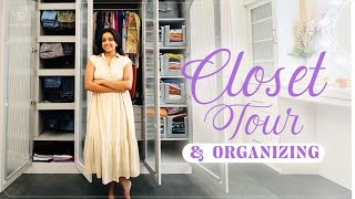 Wardrobe Organization  closet tour  DIY  Home Makeover  Vithika Sheru  EP  184 [upl. by Tayler]