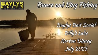 Bunce amp King Fishing At Baylys Bait Norton Disney Social 2023 [upl. by Grory]