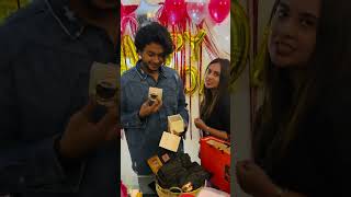 Arosh Khan Birthday Gifts  Arosh Khan  Tania Bristy  BD Box [upl. by Ambert360]