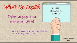 MUET speaking Task A [upl. by Behnken]