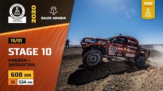 Dakar Rally 2020 Stage 10 Highlights Haradh – Shubaytah in Saudi Arabia [upl. by Enirehtacyram163]