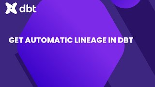 DBT Tutorial DBT Lineage [upl. by Nanine]