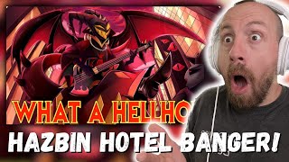 SINNER ADAM SONG  What a Hellhole  Hazbin Hotel Animatic【Song By MilkyyMelodies REACTION [upl. by Lizzie]