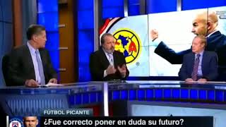 pelea futbol picante José Ramón vs Peláez Te Corrieron del América Y a ti de Tv Azteca [upl. by Nawud783]