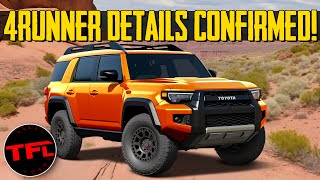 Breaking More Details Including Engine on the 2025 Toyota 4Runner Confirmed [upl. by Autumn]