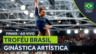 TROFÉU BRASIL DE GINÁSTICA ARTÍSTICA  AO VIVO  FINAIS  2306 [upl. by Aivekahs]