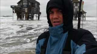 Athena Noreaster Hatteras Island  11712  Mirlo Beach Rodanthe NC [upl. by Wilburt736]