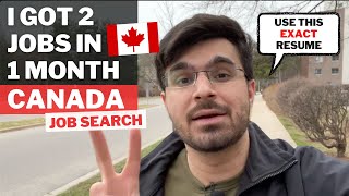 The Ultimate RESUME for Canada  How to get a Job in Canada 2024 [upl. by Penthea974]