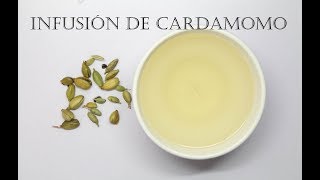 Como preparar té de cardamomo y algunos beneficios de tomar esta infusión a diario para la salud [upl. by Elatnahc]