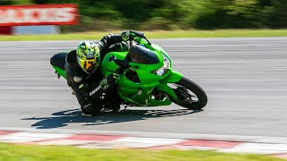 A Ninja 250R with the big bikes  RAW Sound [upl. by Loesceke27]