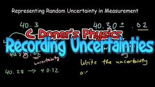 IB Physics Recording Uncertainties [upl. by Anala]