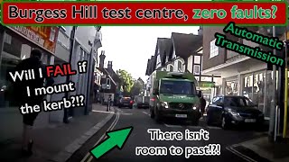 PASS your driving test with ZERO faults Burgess Hill test route in an automatic [upl. by Suiraj990]