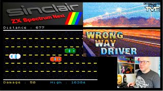 Wrong way driving on the ZX Spectrum Next [upl. by Paschasia982]