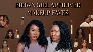 BROWN GIRL APPROVED MAKEUP FAVES [upl. by Wain]