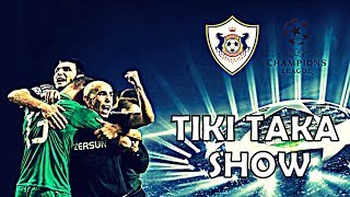 Qarabag  Tiki Taka Show  Champions league  Gurbanov System  2018 HD [upl. by Ttennaej]