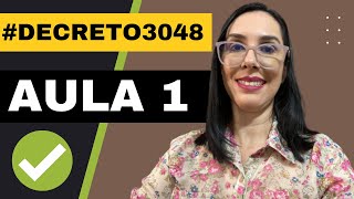 Projeto Decreto 3048 Regulamento da Previdência Aula 1 [upl. by Scevo]