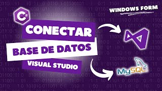 Conectar Base de Datos de MySQL 🐬 a proyecto de Visual Studio C 💻 visualstudio csharp mysql [upl. by Lasiaf]