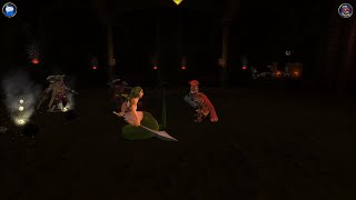 Vulture Plunderer Smuggler Arena critical animations Pirate101 [upl. by Zelma711]