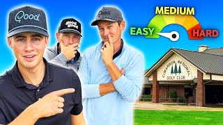 3 Pro Golfers Play Easiest Course in Oklahoma [upl. by Melborn905]