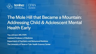 The Mole Hill that Became a Mountain Addressing Child amp Adolescent Mental Health Early [upl. by Isiad]