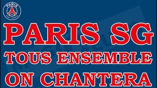 PSG ● Tous ensemble on chantera Lyrics FrenchEnglish [upl. by Jammal]