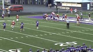 2012  Shamokin Indians vs Williamsport  Varsity  Scrimmage [upl. by Enomar18]