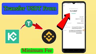 quotHow to Transfer USDT from KuCoin to Binance  StepbyStep [upl. by Cleasta997]