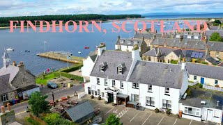 4K DRIVING AROUND FINDHORN MORAY SCOTLAND [upl. by Lav]