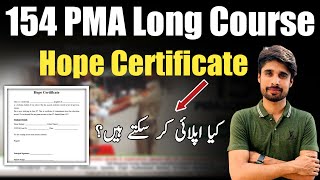 How to Apply for PMA 154 Long Course on Hope Certificate  154 PMA Hope Certificate [upl. by Tteirrah]