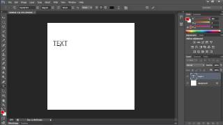 How to Make Vertical Text in Photoshop CS6 [upl. by Elon629]