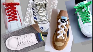 5 ESTILOS de CORDONES para Zapatos  Amarrar las Agujetas de tus Zapatillas de Manera Original [upl. by Ametaf]